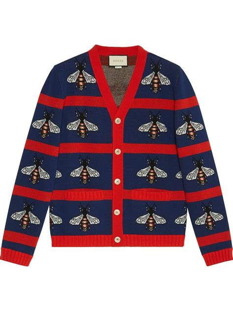 gucci bee cardigan